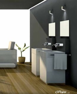 Встраиваемый смеситель для раковины Paini Pad PDCR208B0 хром